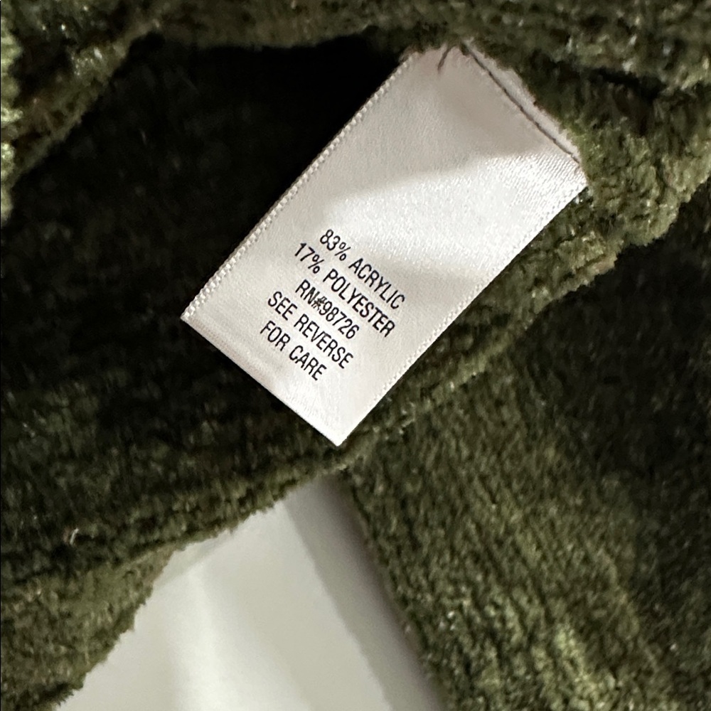 Croft & Barrow green jacket XL Women’s Holiday - Picture 4 of 7
